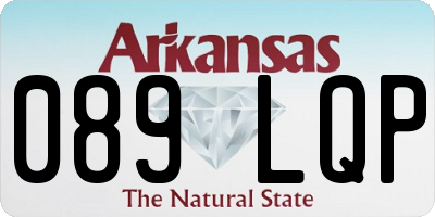 AR license plate 089LQP