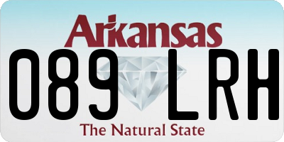 AR license plate 089LRH