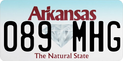 AR license plate 089MHG