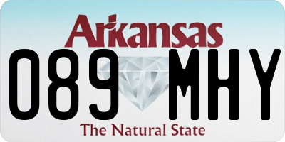 AR license plate 089MHY