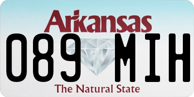 AR license plate 089MIH