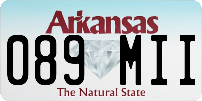 AR license plate 089MII