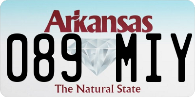 AR license plate 089MIY