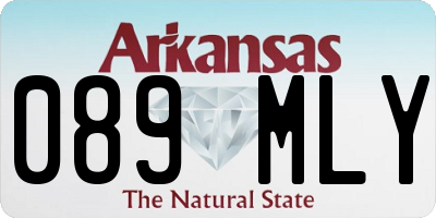 AR license plate 089MLY