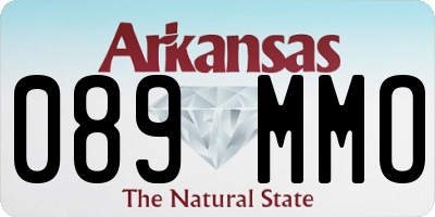 AR license plate 089MMO