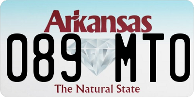 AR license plate 089MTO
