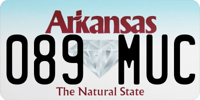 AR license plate 089MUC