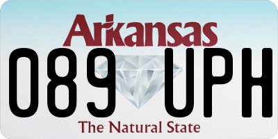 AR license plate 089UPH