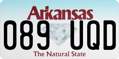 AR license plate 089UQD