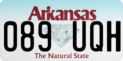 AR license plate 089UQH