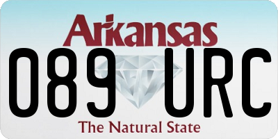 AR license plate 089URC