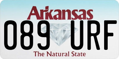 AR license plate 089URF