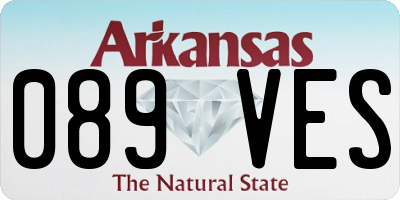 AR license plate 089VES