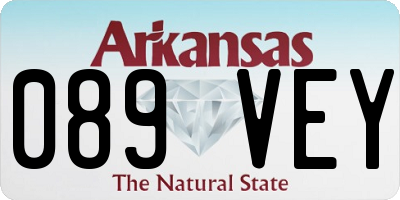 AR license plate 089VEY
