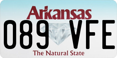 AR license plate 089VFE
