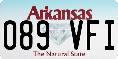 AR license plate 089VFI