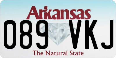 AR license plate 089VKJ