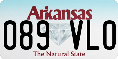 AR license plate 089VLO