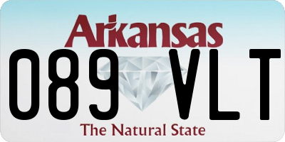 AR license plate 089VLT