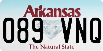 AR license plate 089VNQ
