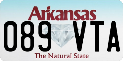 AR license plate 089VTA