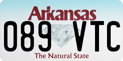 AR license plate 089VTC