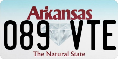 AR license plate 089VTE