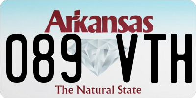 AR license plate 089VTH