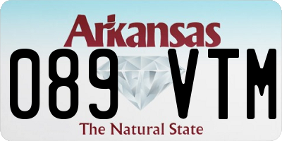 AR license plate 089VTM