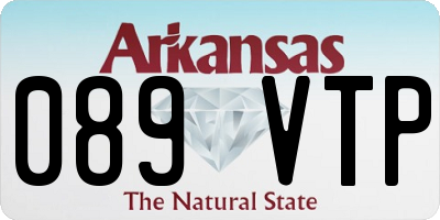 AR license plate 089VTP