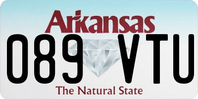 AR license plate 089VTU