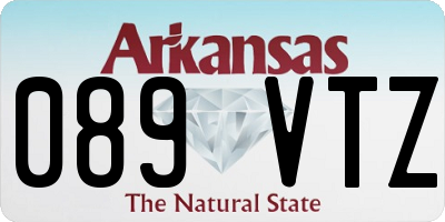 AR license plate 089VTZ