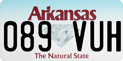 AR license plate 089VUH