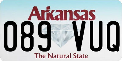 AR license plate 089VUQ