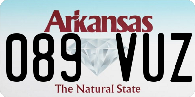 AR license plate 089VUZ