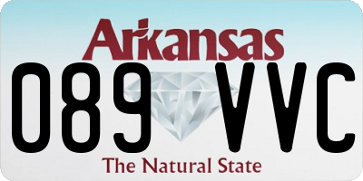AR license plate 089VVC