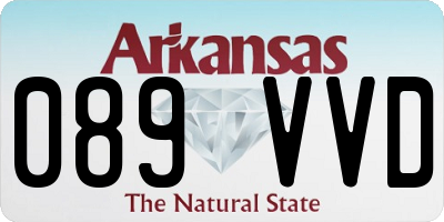 AR license plate 089VVD