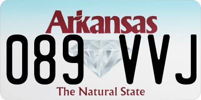 AR license plate 089VVJ