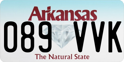 AR license plate 089VVK