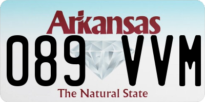 AR license plate 089VVM
