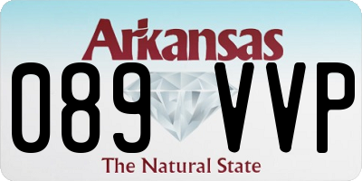 AR license plate 089VVP