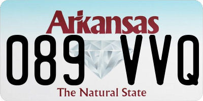 AR license plate 089VVQ