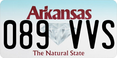 AR license plate 089VVS