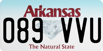 AR license plate 089VVU