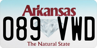 AR license plate 089VWD