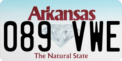 AR license plate 089VWE