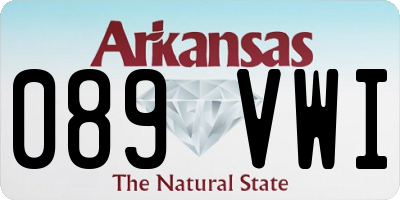 AR license plate 089VWI