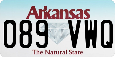 AR license plate 089VWQ