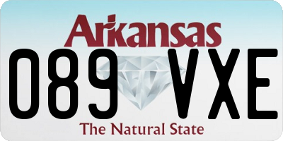 AR license plate 089VXE