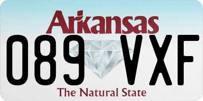AR license plate 089VXF